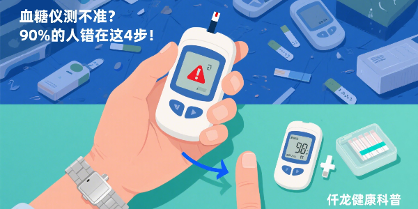 血糖儀測不準(zhǔn)？90%的人錯在這4步！